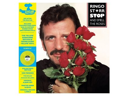 Ringo Starr – Stop And Smell The Roses (Yellow submarine edition vinyl)(LP)