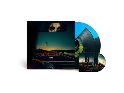 vinyl 2LP Alice Cooper – Road (Black/Blue split w/ yellow splatter)