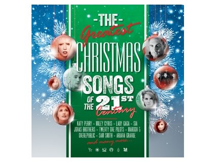 vinyl 2LP VARIOUS ARTISTS THE GREATEST CHRISTMAS SONGS OF THE 21ST CENTURY (White & Red vinyl)