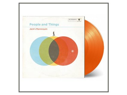 JACK’S MANNEQUIN PEOPLE AND THINGS (Orange vinyl)(LP)