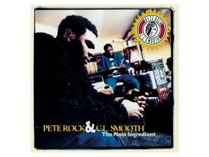 vinyl 2LP PETE ROCK & C.L. SMOOTH Main Ingredient (Transparent yellow vinyl)