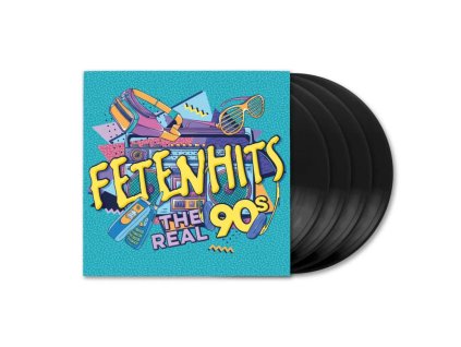 vinyl 4LP Various -  Fetenhits-the Real 90s