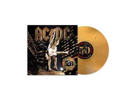 AC/DC  Stiff Upper Lip (50th Anniversary Gold Color Vinyl)(LP)
