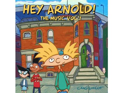Jim Lang – Hey Arnold! The Music. Vol 1 (Clear W/ Red, Blue, White, Bone & Pink Splatter)(LP)