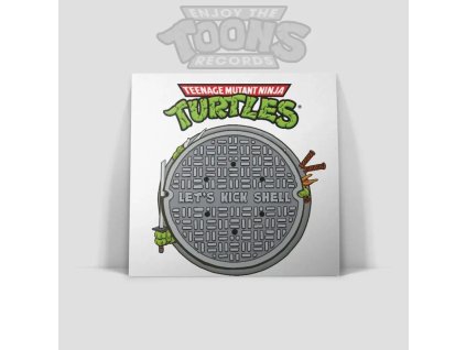 vinyl 12" Teenage Mutant Ninja Turtles Let's Kick Shell! (Purple White)