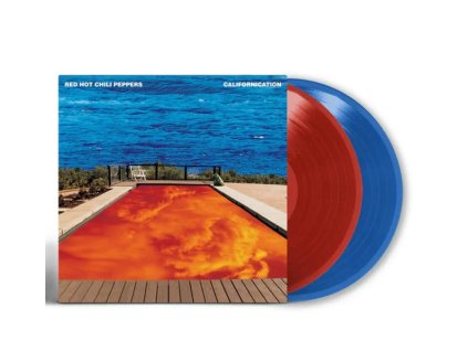 vinyl 2LP RED HOT CHILI PEPPERS CALIFORNICATION (25th Anniversary Edition Red & Ocean Blue Vinyl)