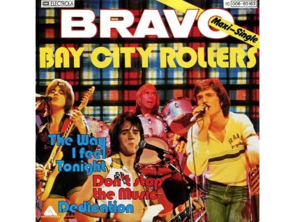 BAY CITY ROLLERS Don't Stop The Music / The Way I Feel Tonight / Dedication (7"SP)