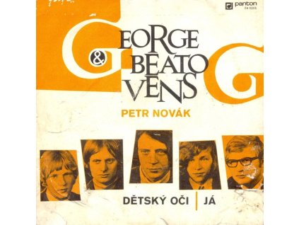 vinyl 7"SP George & Beatovens, Petr Novák – Dětský Oči / Já