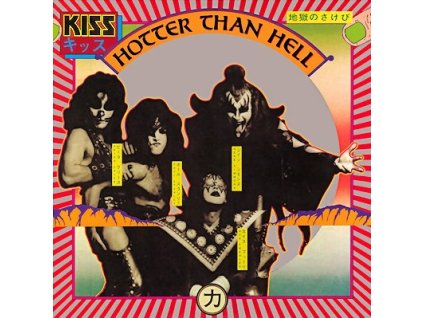 vinyl LP KISS Hotter Than Hell