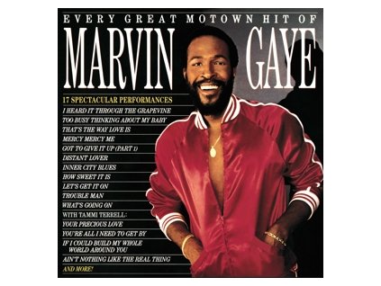 MARVIN GAYE EVERY GREAT MOTOWN HIT OF MARVIN GAYE: 15 SPECTACULAR PERFOMANCES