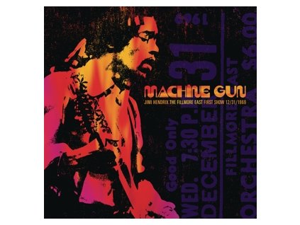 vinyl 2LP Jimi Hendrix Machine Gun: The Fillmore East First Show 12/31/1969