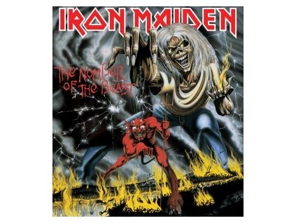 vinyl LP IRON MAIDEN THE NUMBER OF THE BEAST