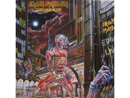 vinyl LP IRON MAIDEN SOMEWHERE IN TIME