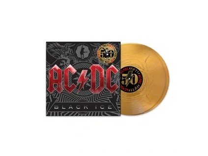 AC/DC Black Ice (50th Anniversary Gold Color Vinyl) (2LP)