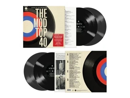 vinyl 2LP V/A Eddie Piller Presents the Mod Top 40