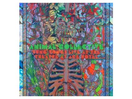 vinyl 2LP Animal Collective Sung Tongs Live At the Theatre At Ace Hotel (Light Green and Neon Orange)