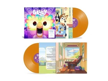 vinyl LP Bluey Bluey Dance Mode! (Orange vinyl)