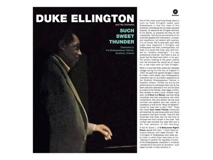 vinyl LP Duke Ellington And His Orchestra – Such Sweet Thunder