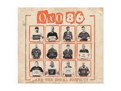 vinyl LP Oxo 86 – ...And The Usual Suspects (Créme orange vinyl)
