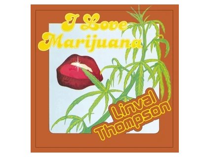 LINVAL THOMPSON I Love Marijuana (Yellow vinyl) (LP)
