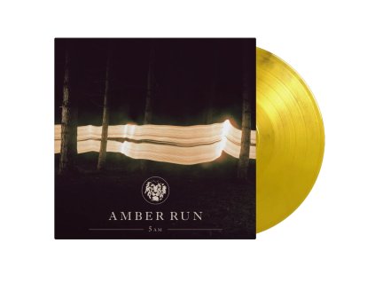 vinyl LP AMBER RUN 5AM (yellow & black marbled vinyl)