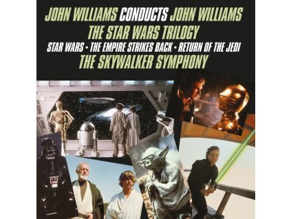 vinyl 2LP John Williams Conducts John Williams - The Star Wars Trilogy (Blue vinyl)
