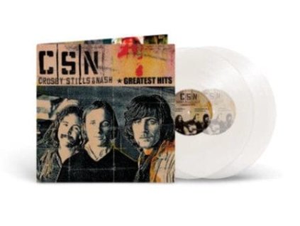 CROSBY, STILLS & NASH Greatest Hits (Milky clear vinyl) (2LP)