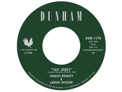 Charles Bradley & LaRose Jackson – Luv Jones (7")