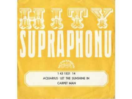 THE 5TH DIMENSION Aquarius / Let The Sunshine In (7"SP)