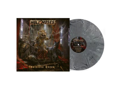 Holy Moses Invisible Queen (Invisible white & black marbled) (LP)