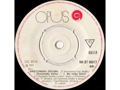 V/A – Drietomská Dolina (7")