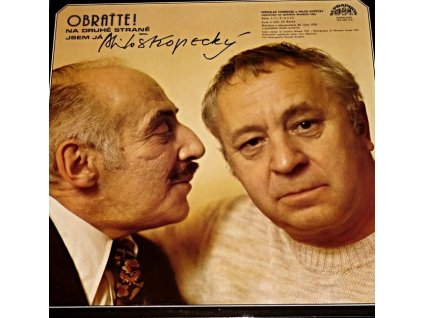 MIROSLAV HORNÍČEK a MILOŠ KOPECKÝ Obraťte! Na druhé straně jsem já...(LP)