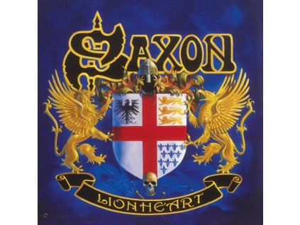 SAXON Lionheart - Aquamarine Vinyl