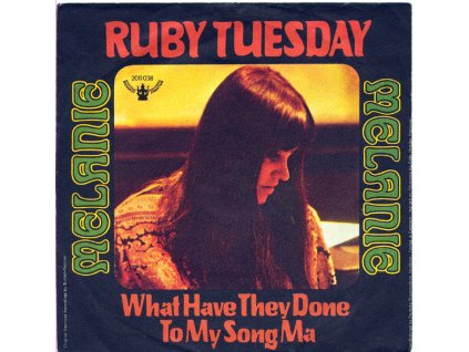 MELANIE Ruby Tuesday (7") (LP Bazár)