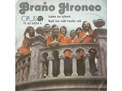 Braňo Hronec – Láska Na Lyžiach / Keď Ma Máš Trocha Rád (7"SP)