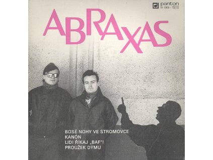 ABRAXAS Bosé nohy ve Stromovce/Kanón/Lidi říka "Baf"!/Proužek dýmu (LP bazár)