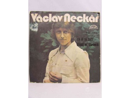 SP VÁCLAV NECKÁŘ Potulný Hráč / Světová Výstava (LP bazár)