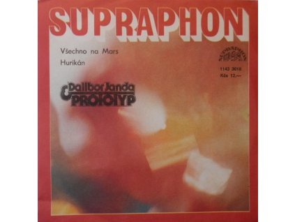 DALIBOR JANDA Všechno na Mars / Hurikán (LP bazár)