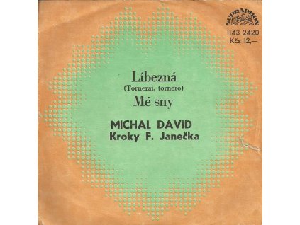 MICHAL DAVID Líbezná / Mé sny (LP bazár)