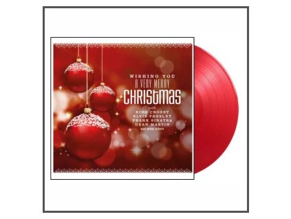 VARIOUS - Wishing You a Very Merry Christmas (Vianočná výberovka - Red vinyl)