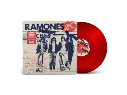 RAMONES Live at CBGB, 1977 (RSD Black Friday 2025)