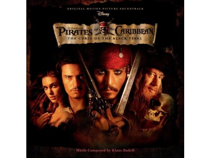 KLAUS BADELT Pirates Of The Caribbean: The Curse Of The Black Pearl (Coloured vinyl)(LP)