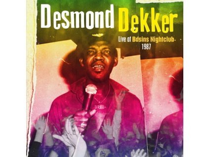 DESMOND DEKKER Live At Basins Nightclub 1987 (LP)
