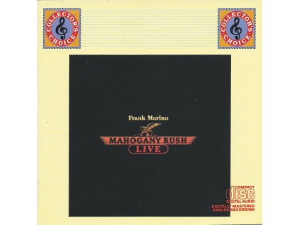 FRANK MARINO & MAHOGANY RUSH Live (CD bazár)