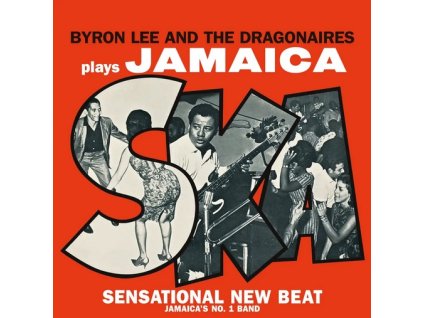 BYRON LEE & THE DRAGONAIRES Plays Jamaica Ska (LP)