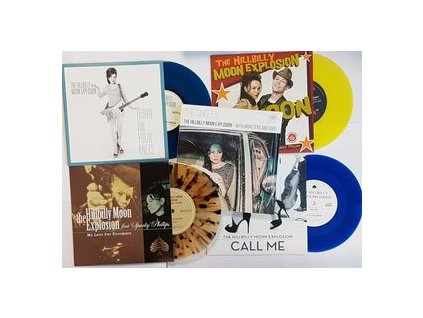 vinyl 4x7"SP THE HILLBILLY MOON EXPLOSION With Monsters And Gods RSD 2017