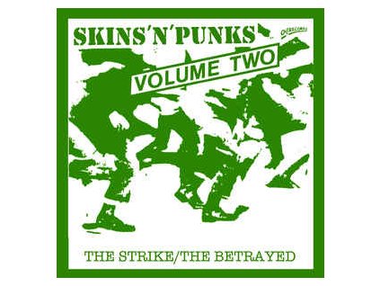 THE STRIKE / THE BETRAYED Skins ´N´ Punks Volume 2(LP)