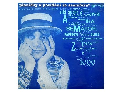 JIŘÍ SUCHÝ & JITKA MOLAVCOVÁ Písničky A Povídání Ze Semaforu(LP)
