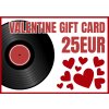 Valentínska darčeková poukážka vo výške 25 Eur