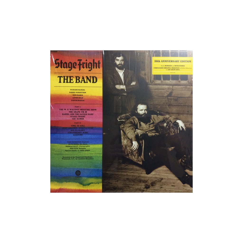36849 band stage fright vinyl lp remastered 180g